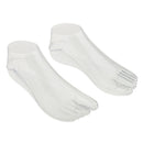 Pair Of Female Feet Mannequins Shop Home Shoe Stretcher Jewelry Ankle Chain Shoes Socks Display Model Clear