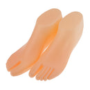 Pair Of Female Feet Mannequins Shop Home Shoe Stretcher Jewelry Ankle Chain Shoes Socks Display Model Nude
