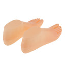 Pair Of Female Feet Mannequins Shop Home Shoe Stretcher Jewelry Ankle Chain Shoes Socks Display Model Nude