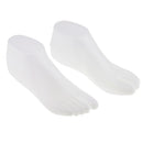 Pair Of Female Feet Mannequins Shop Home Shoe Stretcher Jewelry Ankle Chain Shoes Socks Display Model White