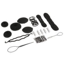High Quality Hair Styling Accessories Set Bun DIY Maker Hair Clips Pins Elastic Ponytail Holder Ties Tools