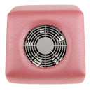Set Of Durable Charming Design Nail Dust Collector With Dust Collecting Bags Manicure Pedicure Tool Pink