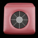 Set Of Durable Charming Design Nail Dust Collector With Dust Collecting Bags Manicure Pedicure Tool Pink