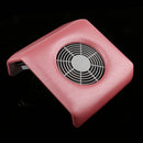 Set Of Durable Charming Design Nail Dust Collector With Dust Collecting Bags Manicure Pedicure Tool Pink