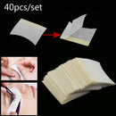 40Pcs/20Pairs Eyelash Lashes Extension Mask Under Eye Pads Cotton Curved Eye Patches Eyeshadow Eyeliner Shield Sticker Makeup Tools