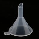 12pcs Clear Plastic Mini Funnels for Filling Decanting Fragrance Essential Oil Perfume