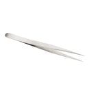 Anti-Static Stainless Steel Eyelash Extension Tweezers False Eye Lash Applicator STRAIGHT Nipper Clip Nail Art Application Tool