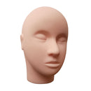 Silicone Training Mannequin Manikin Head Eyelash Extension Makeup Massage Practice Model
