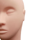 Silicone Training Mannequin Manikin Head Eyelash Extension Makeup Massage Practice Model