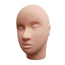 Silicone Training Mannequin Manikin Head Eyelash Extension Makeup Massage Practice Model