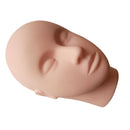 Silicone Training Mannequin Manikin Head Eyelash Extension Makeup Massage Practice Model