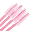 Disposable Mascara Wands Eyelash Applicator Rose Pink Pack Of 50PCS