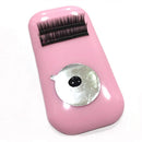 Durable Thick Silicone False Lashes Holder Pad Tray Eyelash Extensions Tool Pink
