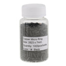 1000pcs/Bottle 5mm Micro Link Rings Lined Beads for Hair Extensions Tool