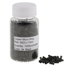 1000pcs/Bottle 5mm Micro Link Rings Lined Beads for Hair Extensions Tool