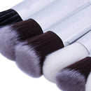 25pcs Professional Makeup Brushes Kit Face Eye Foundation Eyeshadow Kabuki Blending Contouring Brush Set Powder Blush Concealer Make Up Tool Red