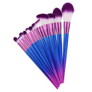 12pcs Professional Makeup Brushes Kit Face Eye Foundation Eyeshadow Kabuki Blending Contouring Brush Set Powder Blush Concealer Make Up Tool