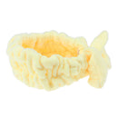 Elastic Bowknot Face Makeup Bath Spa Shower Headband Headpiece Yellow