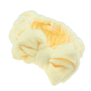 Elastic Bowknot Face Makeup Bath Spa Shower Headband Headpiece Yellow