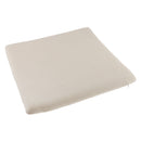 Comfortable Breathable Linen High Rebound Memory Foam Chair Back Seat Cushion Beige 40*39*4 cm