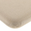 Comfortable Breathable Linen High Rebound Memory Foam Chair Back Seat Cushion Beige