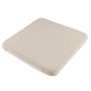 Comfortable Breathable Linen High Rebound Memory Foam Chair Back Seat Cushion Beige