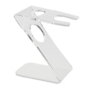 Z Stand Holder for Straight Razor and Brush Barber Salon Tool Shaving Clear