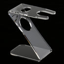 Z Stand Holder for Straight Razor and Brush Barber Salon Tool Shaving Clear