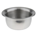 Rustproof Durable Stainless Steel Men's Shaving Brush Mug Bowl Men Barber Beard Shave Soap Cup - Diameter 65mm