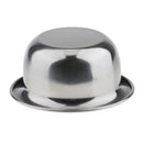 Rustproof Durable Stainless Steel Men's Shaving Brush Mug Bowl Men Barber Beard Shave Soap Cup - Diameter 65mm