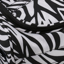 New Large Hair Tools Bag Zebra Design Hairdressing Salon Tools Carry Case for Hair Styling Equipments Storage