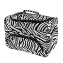 New Large Hair Tools Bag Zebra Design Hairdressing Salon Tools Carry Case for Hair Styling Equipments Storage
