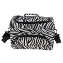 New Large Hair Tools Bag Zebra Design Hairdressing Salon Tools Carry Case for Hair Styling Equipments Storage