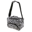 New Large Hair Tools Bag Zebra Design Hairdressing Salon Tools Carry Case for Hair Styling Equipments Storage