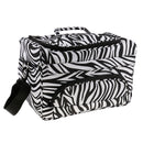 New Large Hair Tools Bag Zebra Design Hairdressing Salon Tools Carry Case for Hair Styling Equipments Storage