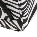 New Large Hair Tools Bag Zebra Design Hairdressing Salon Tools Carry Case for Hair Styling Equipments Storage