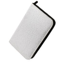 Professional PU Leather Salon Barber Hair Scissors Sears Combs Bag Pet Hairdressing Tool Pouch Holder Case - White Silver