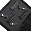 Professional PU Leather Salon Barber Hair Scissors Sears Combs Bag Pet Hairdressing Tool Pouch Holder Case - White Silver