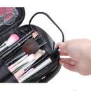 Women Girls Travel Cosmetic Makeup Bag Toiletry Bag Black