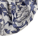 Light Weight Silk Bonnet Night Sleeping Hat Head Cover Eye Mask Beanie Cap Blue