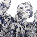 Light Weight Silk Bonnet Night Sleeping Hat Head Cover Eye Mask Beanie Cap Blue
