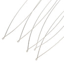 5Pcs/Set Wooden Hair Extensions Loop Needle Threader Wire Pulling Hook Tool for Beads and Feathers