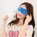 Sleep Eye Mask Hot Cool Men Women Gel Sleeping Mask Light Block Blue