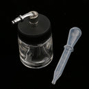 Professional Dual-Action Gravity Feed Airbrush Spray Painting Gun Kit 0.3/ 0.5mm Needles for Makeup Cake Nail Tattoo Art