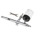 0.3mm 22cc Pro Dual-Action Siphon-Feed Airbrush Cutaway Handle Hobby Paint Spray Tool Kit
