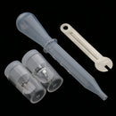 Professional 0.2mm/0.3mm/0.5mm Dual action AirBrush Spray Gun Paint Kit Complete Set for Makeup Tattoo Nail Cake Paint Art