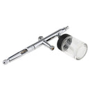 0.3/0.5/0.8mm 22cc Airbrush Painting Air Brush Spray Gun Dual Action Suction Art Tool Kit