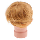 Children Baby Boy Mannequin Manikin Head with Wig for Child Kids Eye Glasses Hat Cap Display