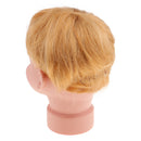Children Baby Boy Mannequin Manikin Head with Wig for Child Kids Eye Glasses Hat Cap Display