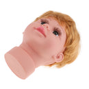 Children Baby Boy Mannequin Manikin Head with Wig for Child Kids Eye Glasses Hat Cap Display